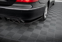 Maxton Design Rear extension Flaps diffuser V.2 black gloss - 02-09 Mercedes CLK W209
