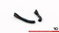 Maxton Design Rear extension Flaps diffuser V.2 black gloss - 02-09 Mercedes CLK W209