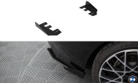 Maxton Design Hintere Seiten Flaps schwarz Hochglanz -...