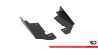 Maxton Design Hintere Seiten Flaps schwarz Hochglanz - 14-17 BMW 4er Serie F36 Gran Coupe