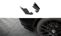 Maxton Design Rear Side Flaps gloss black - 14-17 BMW 4...