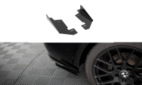 Maxton Design Rear Side Flaps gloss black - 14-17 BMW 4...