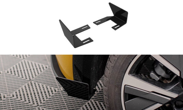 Maxton Design Rear Side Flaps black gloss - 19+ Peugeot 208 GT MK2