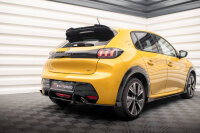 Maxton Design Hintere Seiten Flaps schwarz Hochglanz - 19+ Peugeot 208 GT MK2