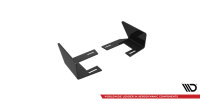 Maxton Design Hintere Seiten Flaps schwarz Hochglanz - 19+ Peugeot 208 GT MK2