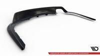 Maxton Design Middle diffuser rear extension DTM Look black gloss - 14-17 BMW 4 Series F36 Gran Coupe