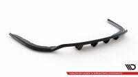 Maxton Design Mittlerer Diffusor Heckansatz DTM Look schwarz Hochglanz - 14-17 BMW 4er Serie F36 Gran Coupe