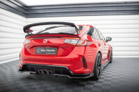 Maxton Design Middle diffuser rear extension DTM Look V.2 black gloss - 23+ Honda Civic Type-R FL5