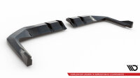 Maxton Design Middle diffuser rear extension DTM Look V.2 black gloss - 23+ Honda Civic Type-R FL5