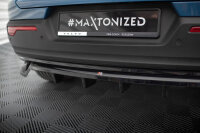 Maxton Design Middle diffuser rear extension DTM Look black gloss - 21+ Volvo C40 MK1