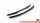 Maxton Design Attachment Rear Spoiler Cap lower black gloss - 17-22 Honda Civic Sport MK 10