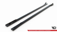 Maxton Design Side Skirt extensions black gloss - 17-21 BMW X3 G01