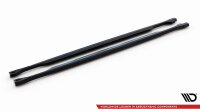 Maxton Design Side Skirt extensions black gloss - 17+ Land Rover Discovery HSE MK5