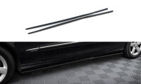 Maxton Design Seitenschweller Ansatz schwarz Hochglanz - 02-05 Mercedes CLK W209