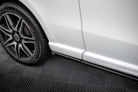 Maxton Design Side Skirt extensions black gloss - 19+ Mercedes V-Class Extra Long AMG-Line W447 Facelift