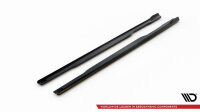 Maxton Design Side Skirt extensions black gloss - 22+ Mini Cooper S F56 Facelift