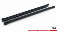 Maxton Design Side Skirt extensions black gloss - 18-23 Porsche Cayenne Sport Design MK3