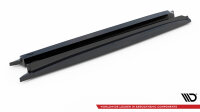 Maxton Design Side Skirt extensions black gloss - 19+ Toyota Highlander MK4