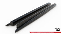 Maxton Design Side Skirt extensions black gloss - 19+ Toyota Highlander MK4