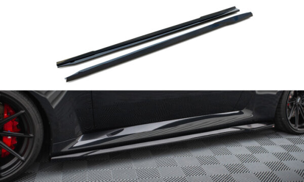 Maxton Design Side Skirt extensions V.1 - 23+ BMW M2 G87