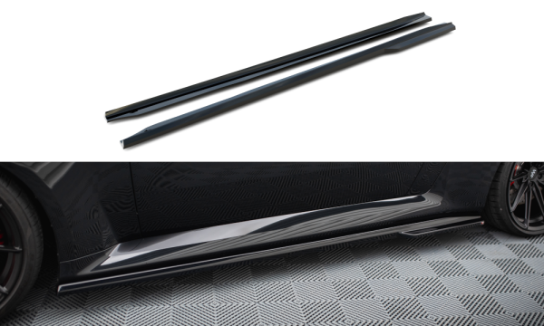 Maxton Design Side Skirt extensions V.1 - 23+ BMW M2 G87