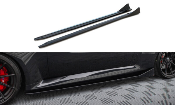 Maxton Design Side Skirt extensions V.4 - 23+ BMW M2 G87