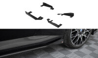 Maxton Design Side Flaps schwarz Hochglanz - 21+ BMW 2er...