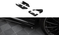 Maxton Design Side Flaps black gloss - 15-18 Mercedes A...