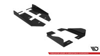 Maxton Design Side Flaps black gloss - 15-18 Mercedes A W176 AMG-Line Facelift