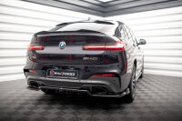 Maxton Design Aufsatz Heckspoiler Abrisskante schwarz Hochglanz - 18+ BMW X4 G02 M-Paket