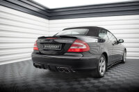 Maxton Design Attachment Rear Spoiler Cap black gloss - 02-09 Mercedes CLK A209 Convertible