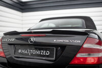 Maxton Design Attachment Rear Spoiler Cap black gloss - 02-09 Mercedes CLK A209 Convertible