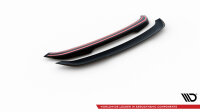 Maxton Design Attachment Rear Spoiler Cap black gloss - 16+ Porsche 718 Cayman 982C