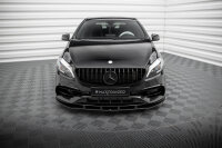 Maxton Design Street Pro Cup Front Lip - 15-18 Mercedes A W176 AMG-Line Facelift