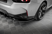 Maxton Design Street Pro Heckansatz Flaps Diffusor schwarz - BMW 2 Coupe M240i G42