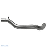 Bastuck Exhaust System double tailpipe 1x Ø 100 mm (RACE Look) w/o exhaust flap - 20+ VW Golf 8 GTI (w/o Clubsport)