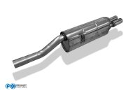 FOX final silencer - 2x 63 mm Typ 12 - BMW 5 Series E28 518i