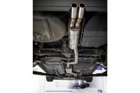 FOX final silencer - 2x 63 mm Typ 12 - BMW 5 Series E28 518i