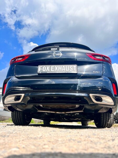 FOX Final Silencer - Exit in original Exits - Opel Insignia B GSI Sports Tourer 4x4