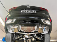 FOX final silencer right/left - Exit in original Exits - Opel Insignia B GSI Sports Tourer 4x4