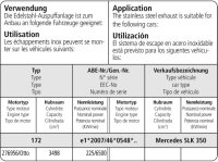 Bastuck Vorschalldämpfer - 11+ Mercedes SLK 350 R172