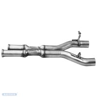 Bastuck Tube replacing front silencer - 11+ Mercedes SLK...