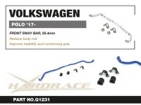 Hardrace Front Sway Bar 25.4 mm - 18+ Audi A1 GB / 21+ Skoda Fabia / 19+ Skoda Kamiq / 19+ Skoda Scala / 17+ VW Polo / 19+ VW T-Cross