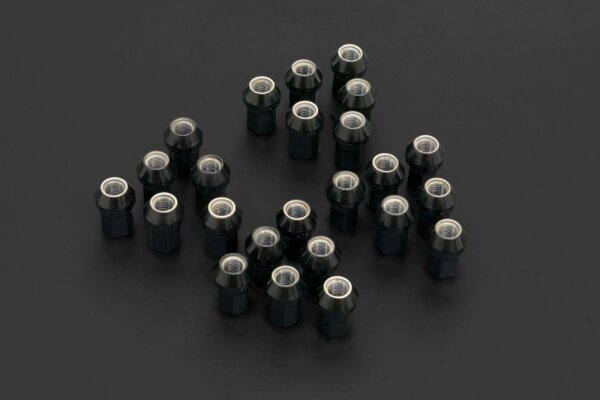 Hardrace Lug Nuts Stahl (M12x1.5) - 35 mm