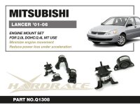 Hardrace Reinforced Engine Mounts - 01-07 Mitsuibishi...