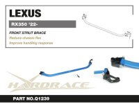 Hardrace Front Upper Strut Bar 2-Point - 22+ Lexus RX ALA10/ALH10 (LHD Models)