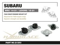 Hardrace Engine Mount Kit K-Series Swap - 96-00 Honda Civic