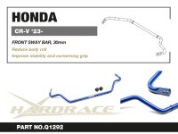 Hardrace Front Sway Bar 30 mm - 23+ Honda CR-V