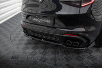 Maxton Design Middle Diffusor Rear Extension DTM Look - Alfa Romeo Stelvio Quadrifoglio Mk1