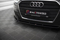 Maxton Design Front Extension V1 - Audi A3 Sportback 8V Facelift